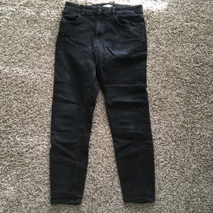 Zara high waisted skinny ankle jeans